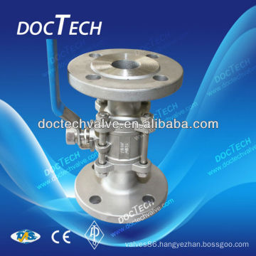 2-PC Stainless Steel Flange Ball Valve